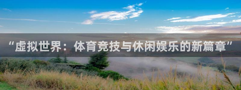 “虚拟世界：体育竞技与休闲娱乐的新篇章”